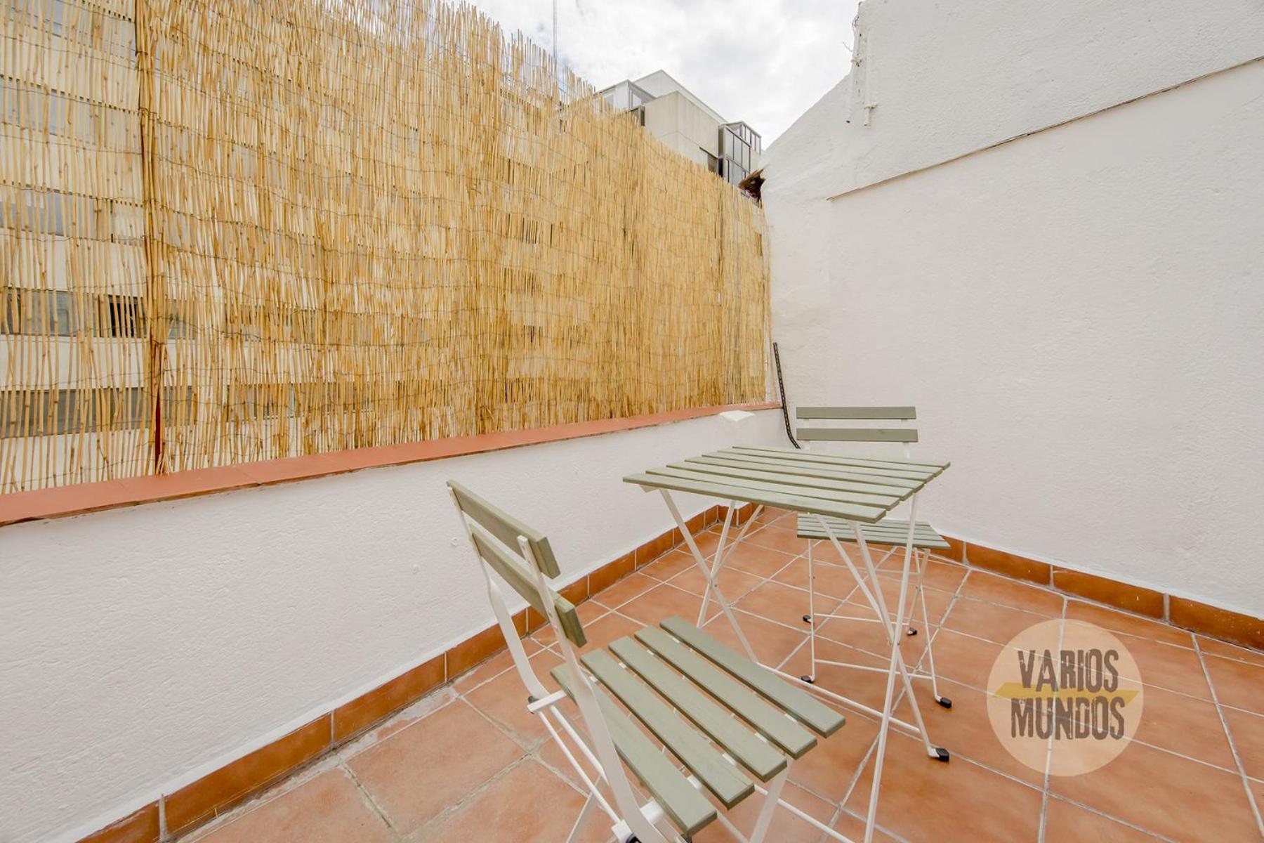 Atico Calle Silva Para 3Pax Con Terraza Esquina Con Gran Via E2 Madrid Luaran gambar